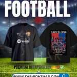 Premium Football Drop Shoulder T-Shirt