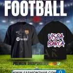 Premium Football Drop Shoulder T-Shirt