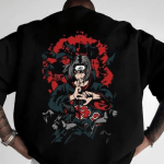 Anime Drop Shoulder T-Shirt